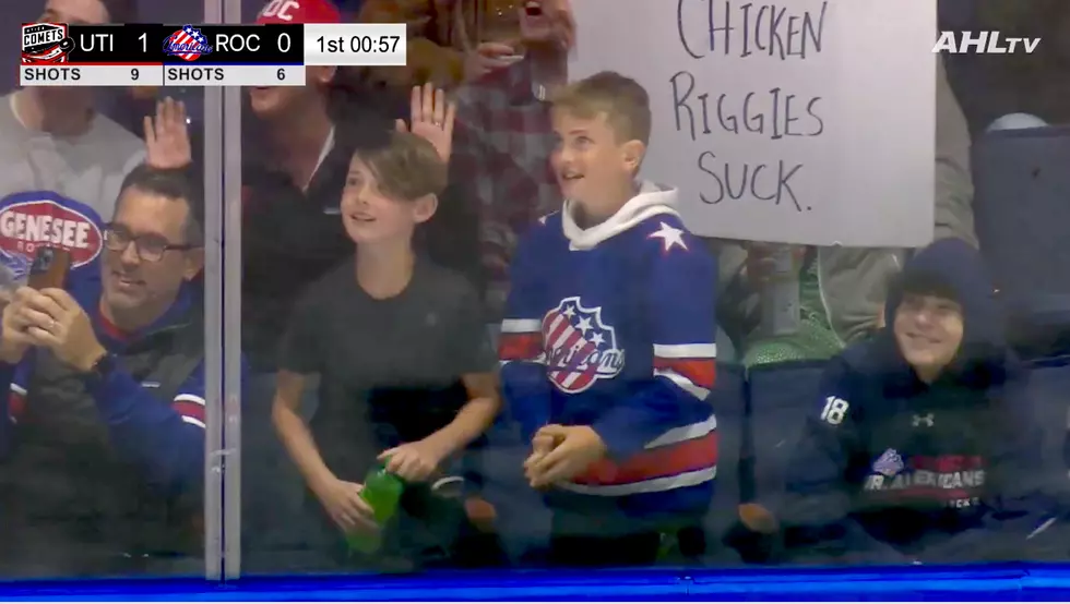 Rochester Fans Insult Chicken Riggies, Comets Make Amerks Eat Their Words