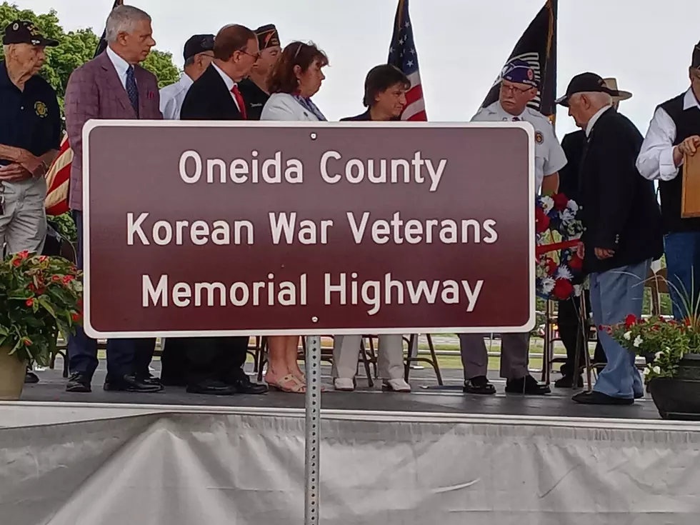 Section Of Oneida County Highway Honors Korean War Veterans