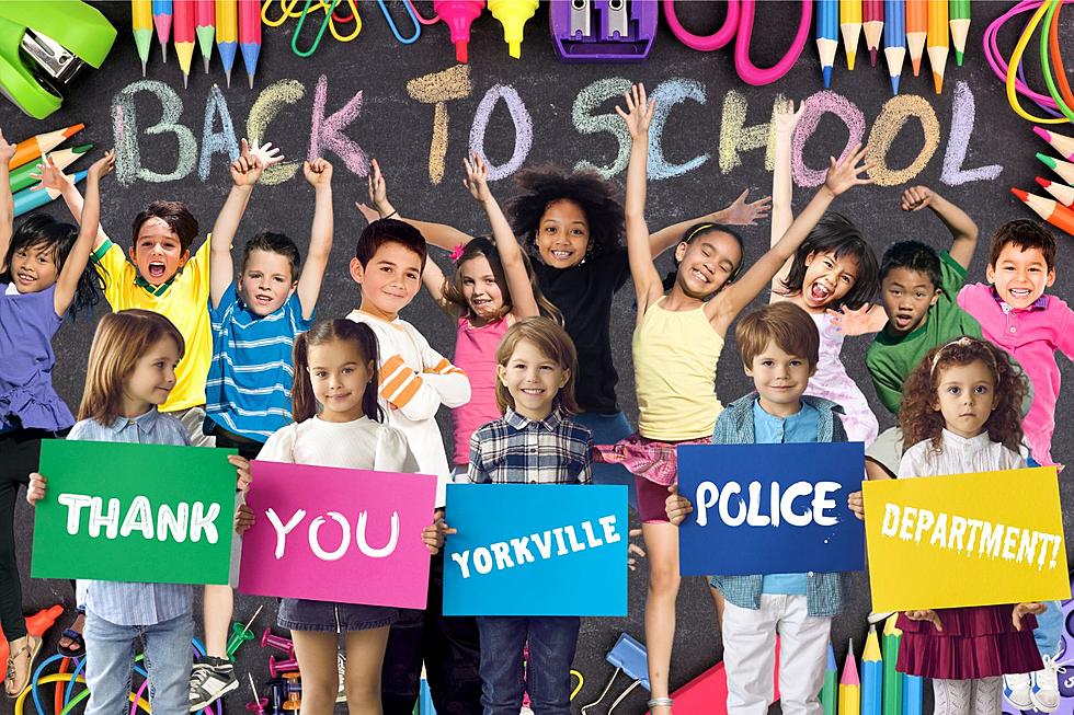 Central NY Police Delight Elementary Students With New School Supplies