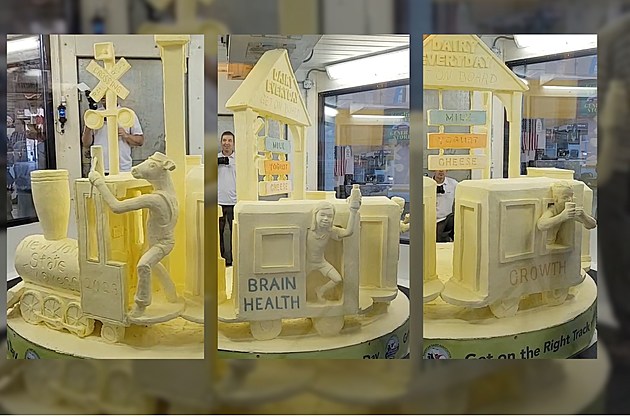 2021 Great New York State Fair butter sculpture unveiled
