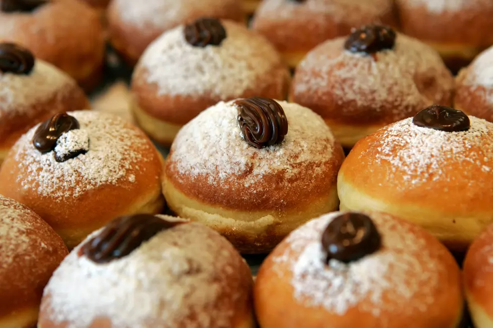 Traditional Food For The Jewish Festival Of Hanukkah