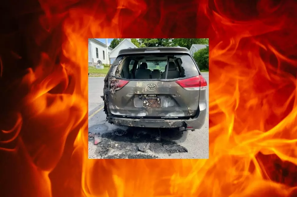 Northern New York Man Arrested for Lighting Van on Fire with a Person Inside