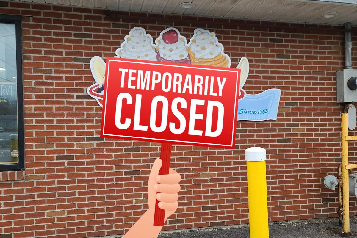 Massive storm damage leads to closure of a popular CNY ice cream parlor