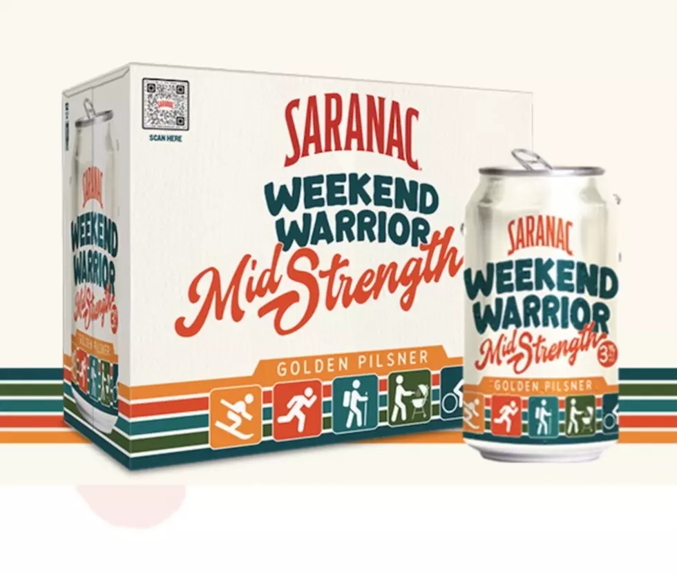 Weekend Warrior beer. credit: F.X. Matt Brewery