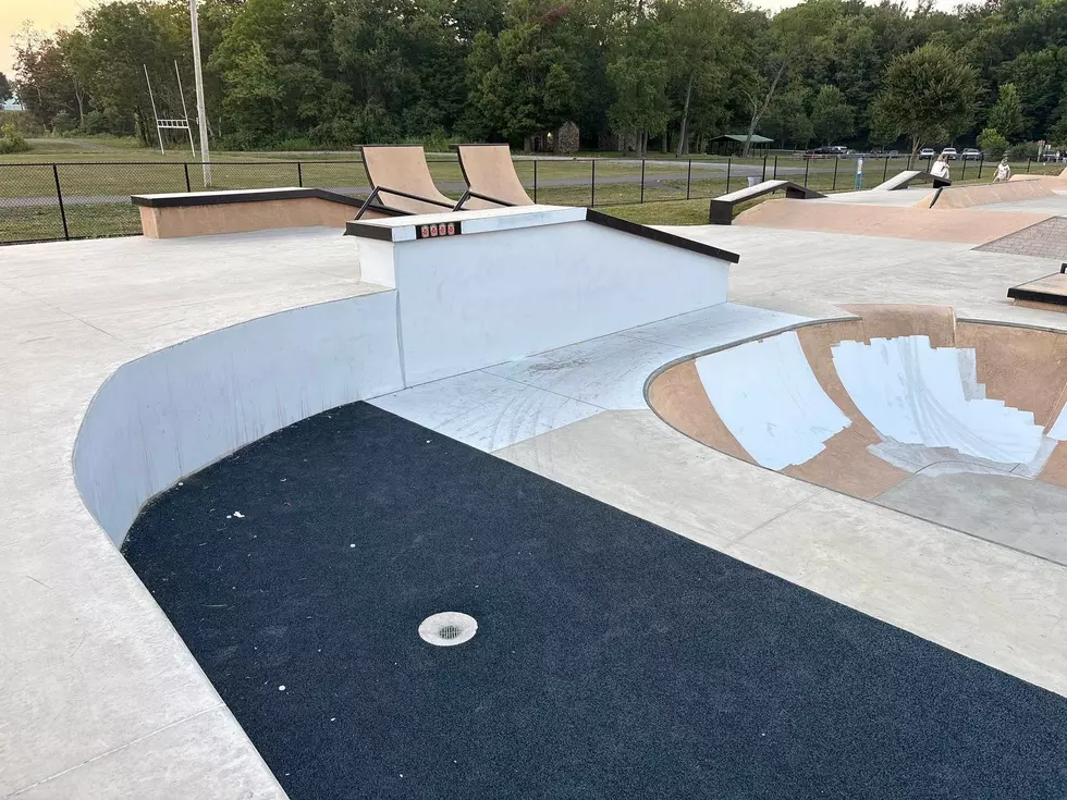 Utica's Proctor Park Skate Park was vandalized recently. Photo credit: Mello Testa