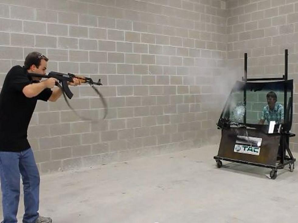Bulletproof Glass Company Boss Lets Employee Fire AK-47 at Him [VIDEO]