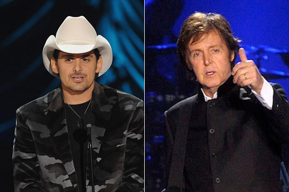 Brad Paisley Mocks Paul McCartney’s New Album Title