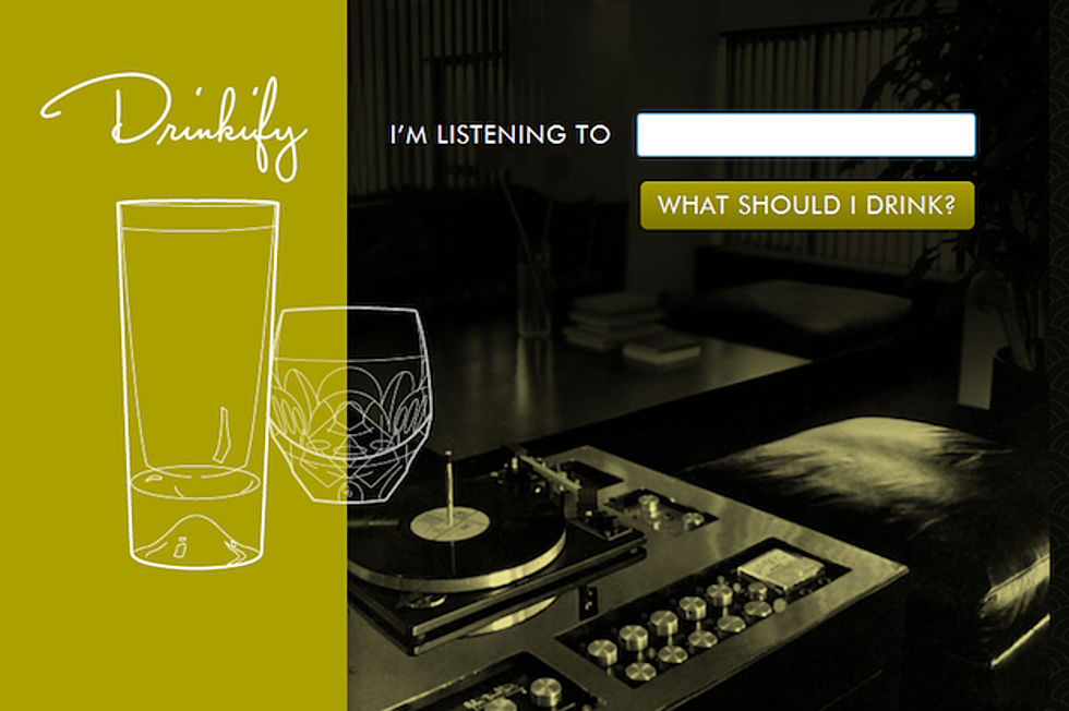 ‘Drinkify’ Suggests Booze Based on Your Musicial Taste