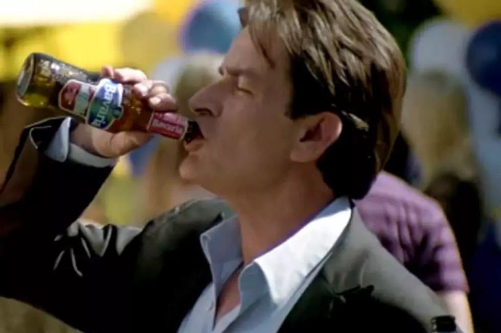 Charlie Sheen Jokes About His Sobriety in Dutch Beer Commercial