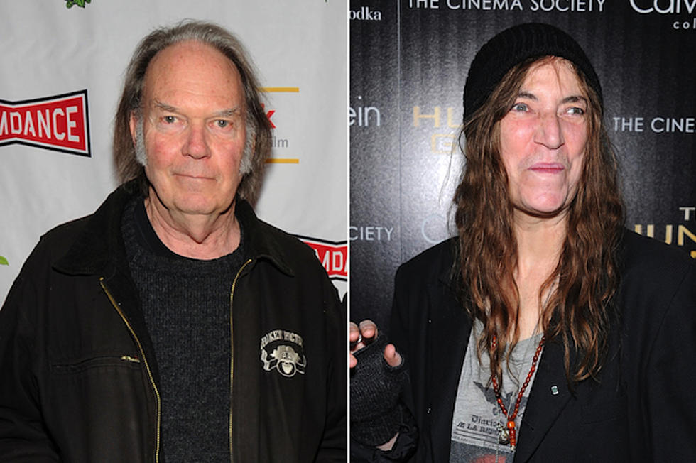 Neil Young’s Brain Picked by Patti Smith in New York City