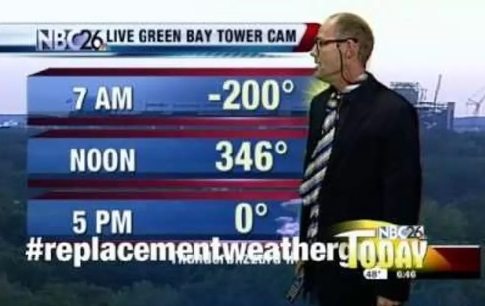 Forget Replacement NFL Referees, How About Replacement Weather Guys!