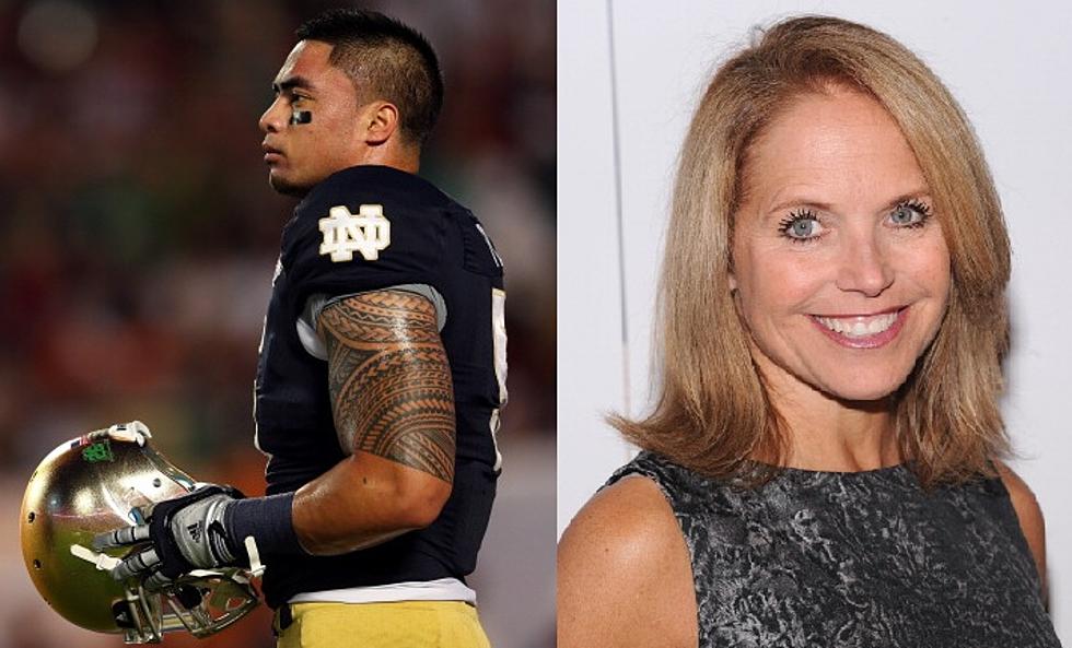 Manti Te’o Will Give His First Televised Interview To Katie Couric- Unless She Isn’t Real Too