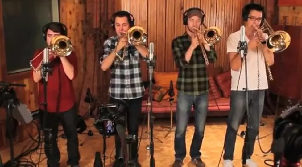 Awesome Classic Rock from Maniacal 4 Trombone Quartet [VIDEOS]