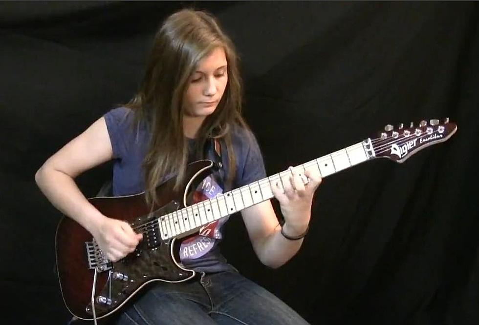 Watch A 14 Year Old Girl, &#8216;Tina S.&#8217; Absolutely SHRED Van Halen&#8217;s &#8216;Eruption&#8217; On Guitar!