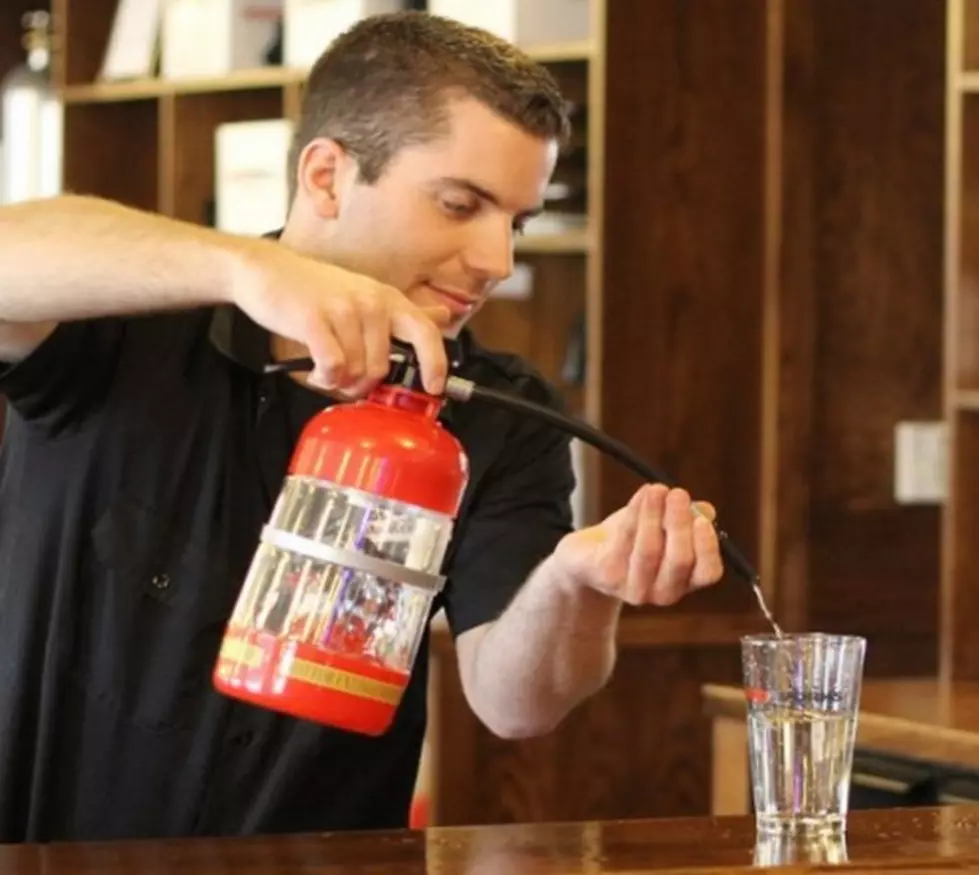 You Need The Fire Extinguisher Drink Dispenser On Your Bar