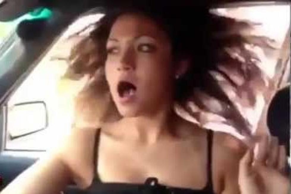 Watch A Girl Get Her Hair Blown Away (And More) By A Car&#8217;s Bass [Video]