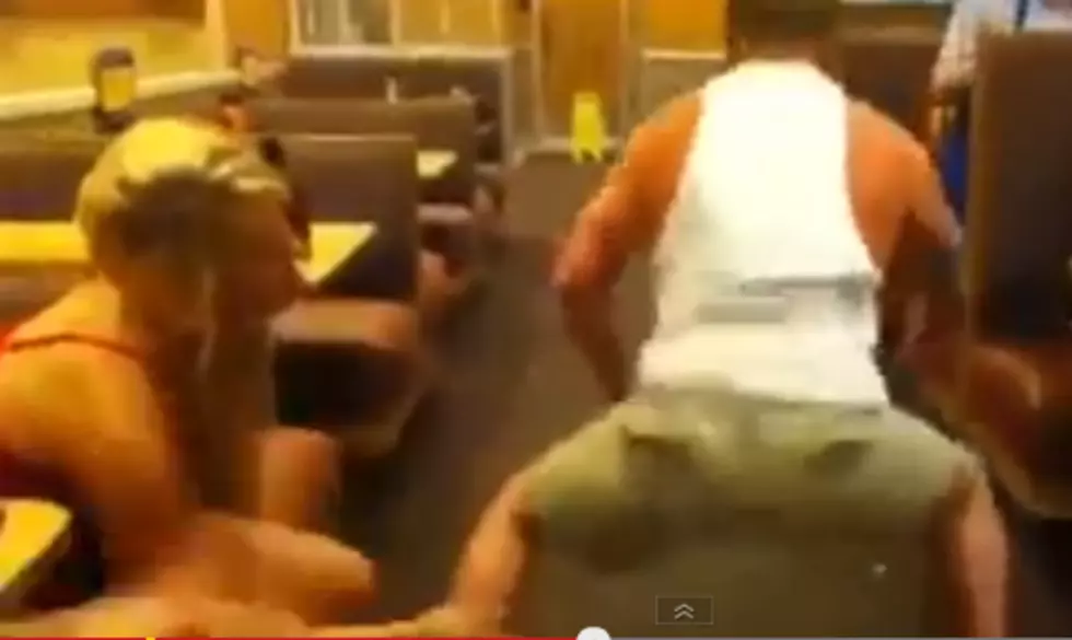 Watch A Hammered Girl At IHOP Lose A Twerking Contest To A Dude… Wait WHAT?