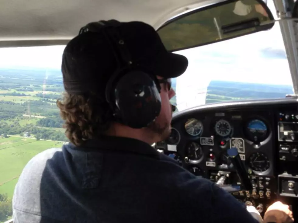Watch Oldiez 96.1’s Keith James Fly A Piper Cherokee 140 At Griffiss
