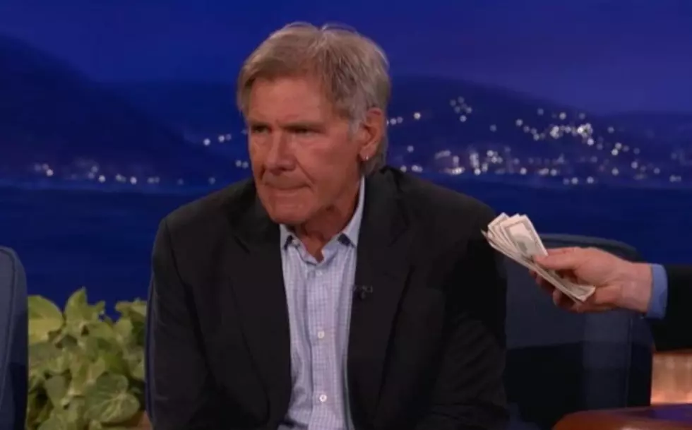 Harrison Ford Takes A $1,000 Bribe From Conan To Spill The Beans About Star Wars 7