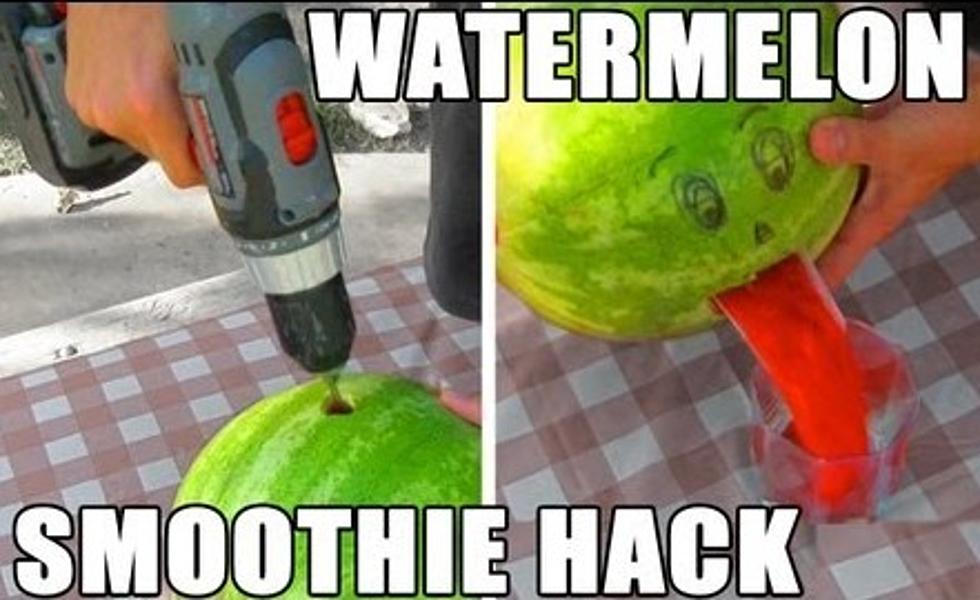 Watermelon Smoothie In 2 Minutes? Try This Easy Drill/Hanger Hack