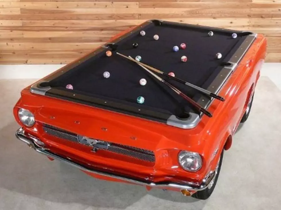 Add A 1965 Mustang Pool Table To Your Mancave