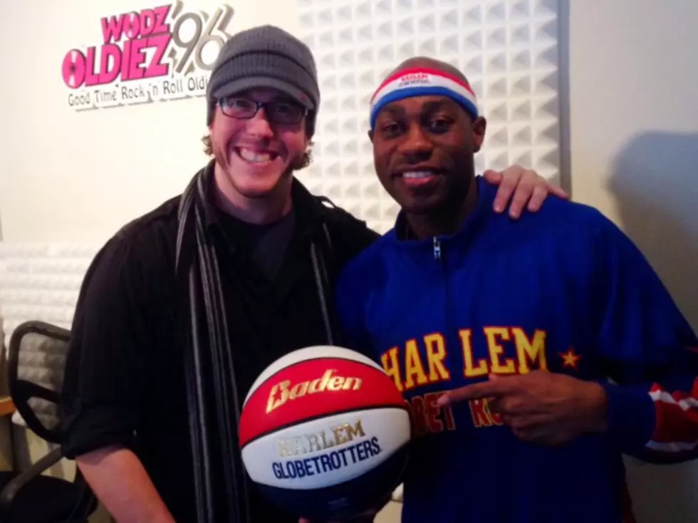 Harlem Globetrotter, Firefly Fisher Drops By To Talk Their (Feb 5) Utica Show!