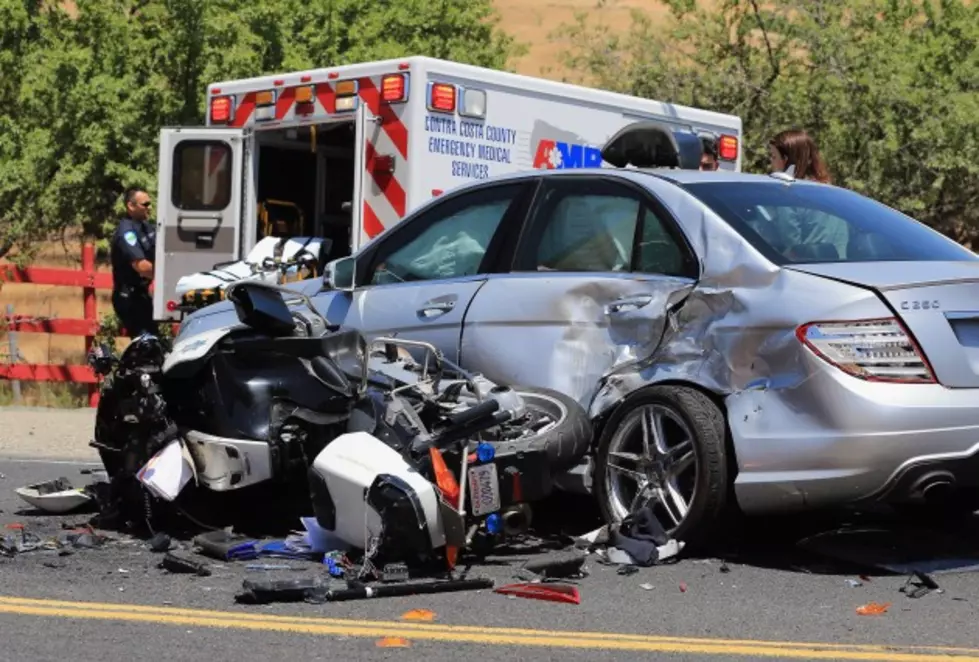 Aaaaand Dismount: Russian Dashcam Captures Insane Motorcycle Crash