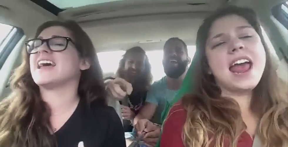 Selfie Stick Captures Car Crash During ‘Baby Come Back’ Sing-A-Long