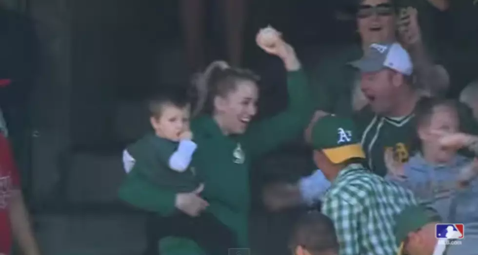 Ball Playing Mom Makes Perfect Father&#8217;s Day Catch
