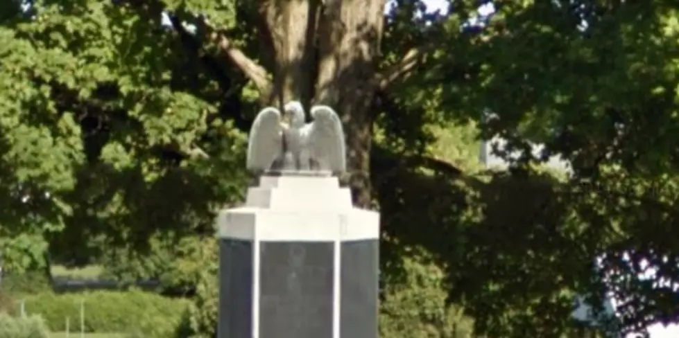 Eagle Stolen From WWll Monument At Veterans Park In New York Mills