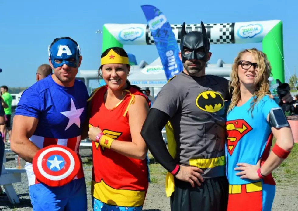 Costumes Welcome At &#8216;Insane Inflatable 5K&#8217;