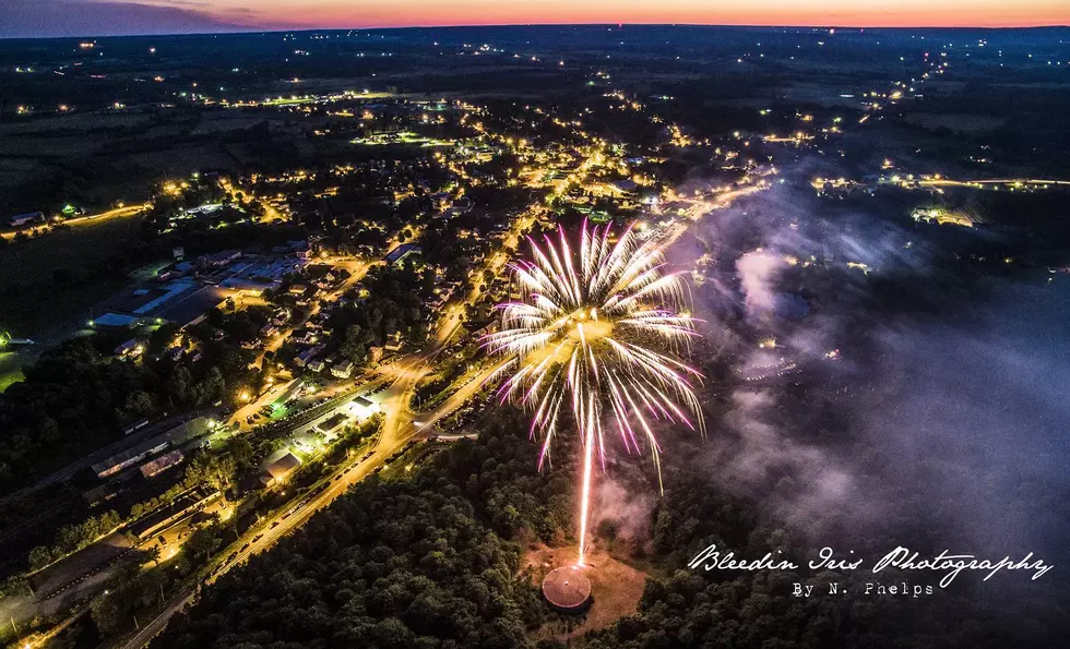 Spectacular &#8216;Drone&#8217; Footage Of Fireworks In Boonville