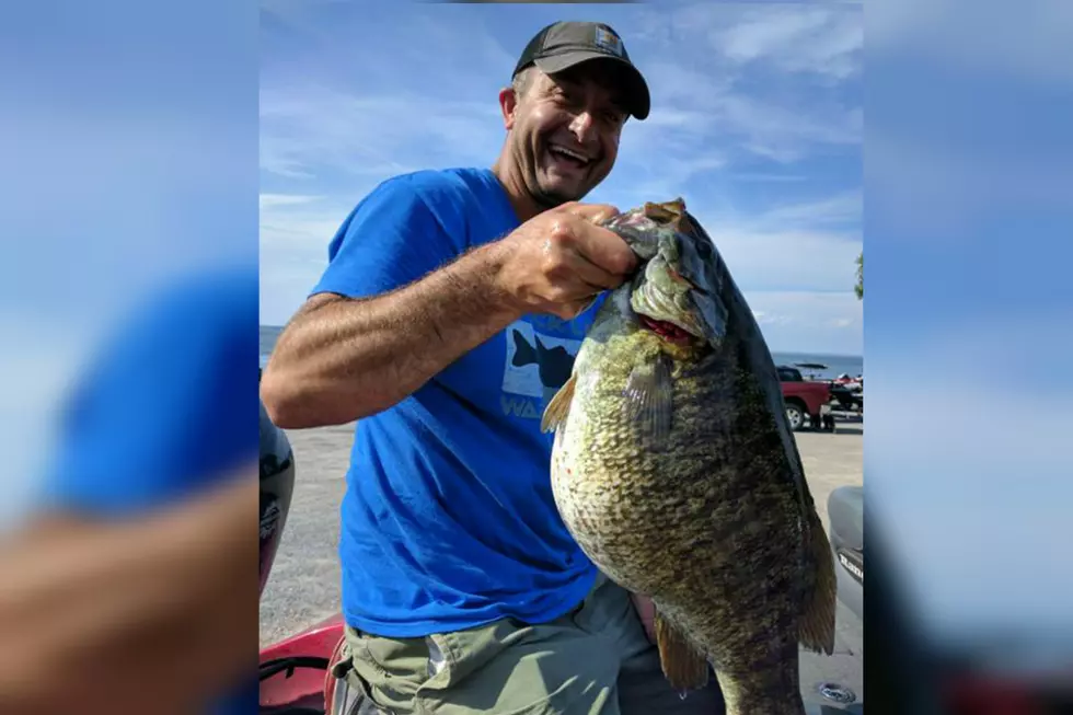 Fisherman Reels In Record Tying Smallmouth Bass From St Lawrence River
