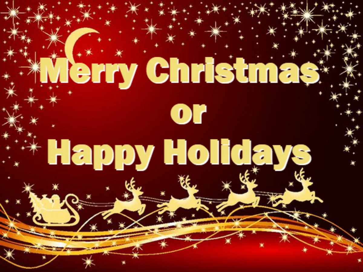Do You Say 'Merry Christmas' Or 'Happy Holidays'