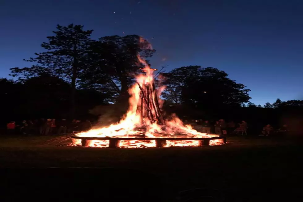 See The Summer Solstice Bonfire At Trenton Falls