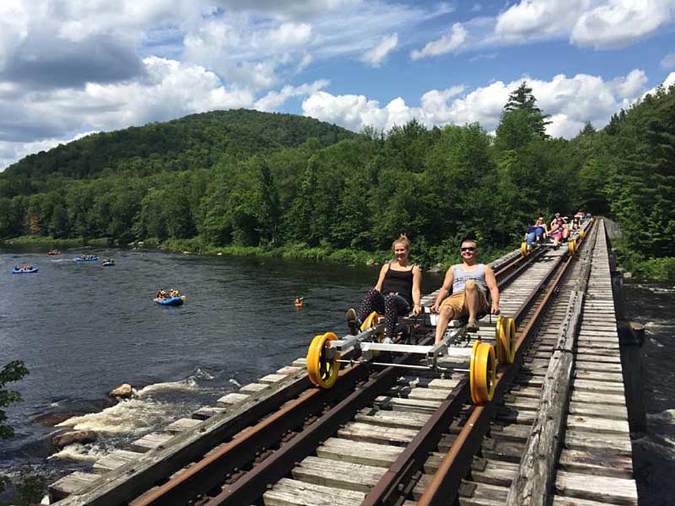 Rail Biking is Back in the Adirondacks