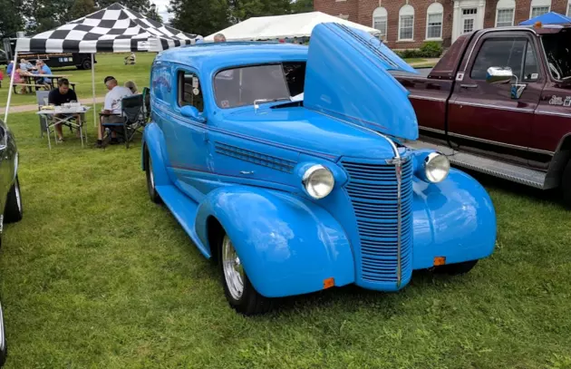 Classic Car Tuesday &#8211;  Ken Sheets 1938 Blue Sedan Delivery