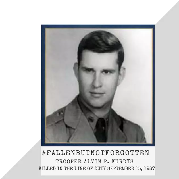 Trooper Alvin P. Kurdys Fallen But Not Forgotten