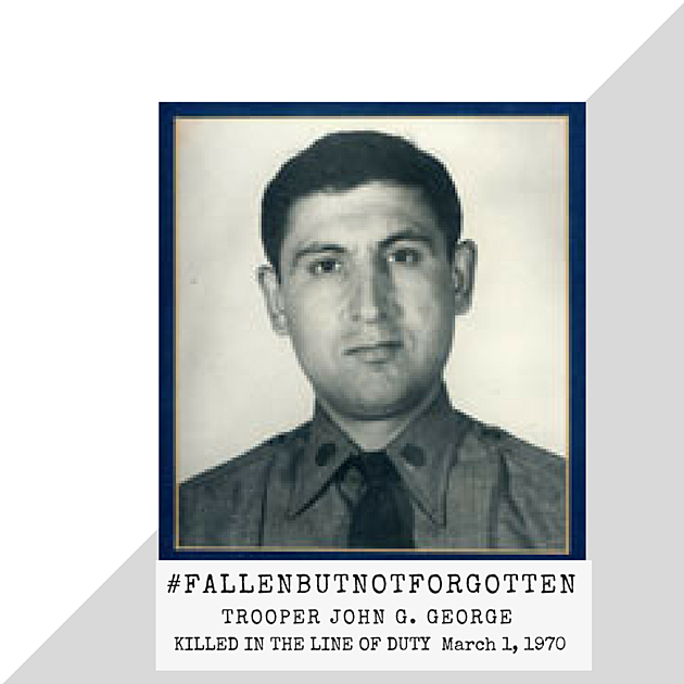 Trooper John G. George Fallen But Not Forgotten
