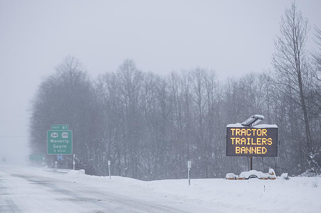 NYS Thruway Bans Tractor Trailers Ahead Of Winter Storm