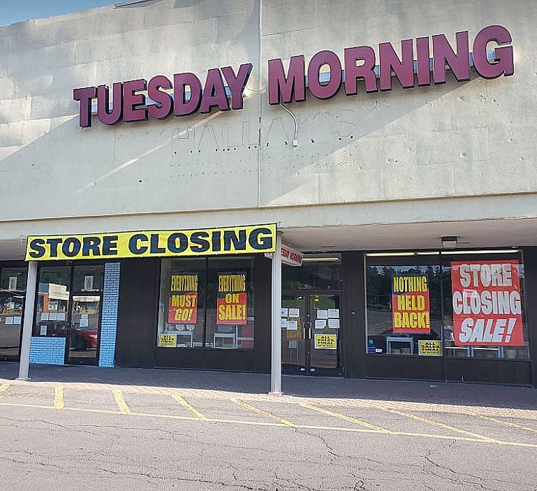 Tuesday Morning to close 2 stores in greater Baltimore