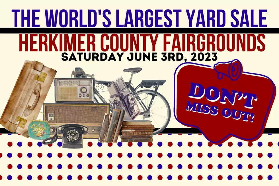 Clean Out Your Closets: The World’s Largest Yard Sale is at the Herkimer County Fairgrounds!
