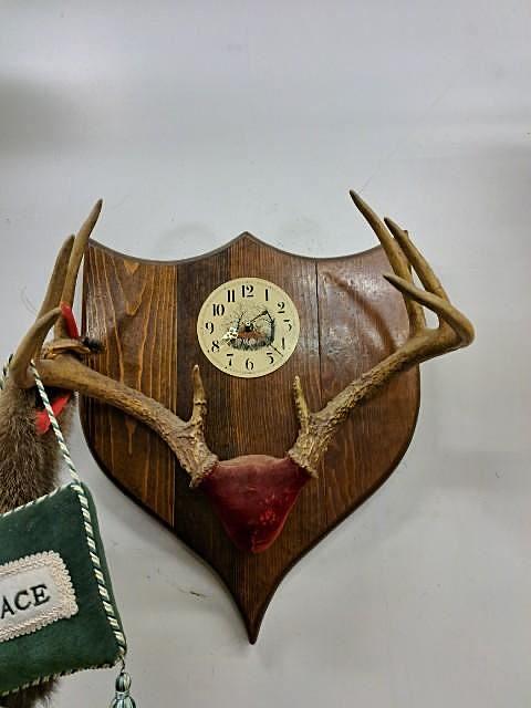 Antler Clock and More Treasures on One Tank of Gas From Utica