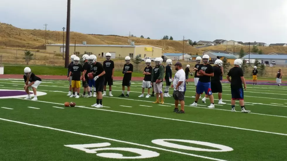 Glenrock Football Preseason Camp [VIDEO]