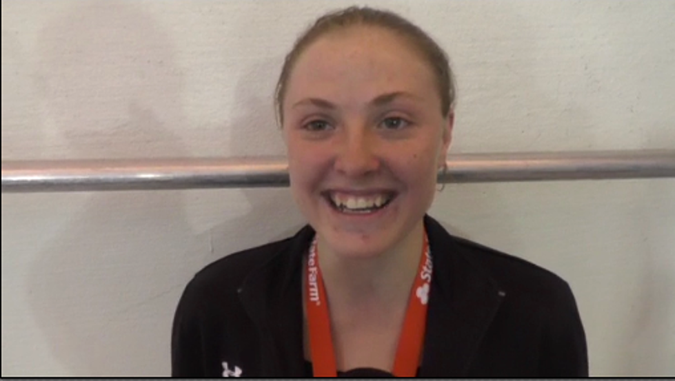 3A Girls State Diving Champion Comments [VIDEO]