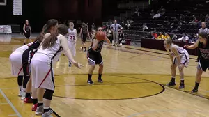 1A Girls Basketball State Tournament: Encampment Holds Off Lingle-Ft. Laramie Rally To Advance