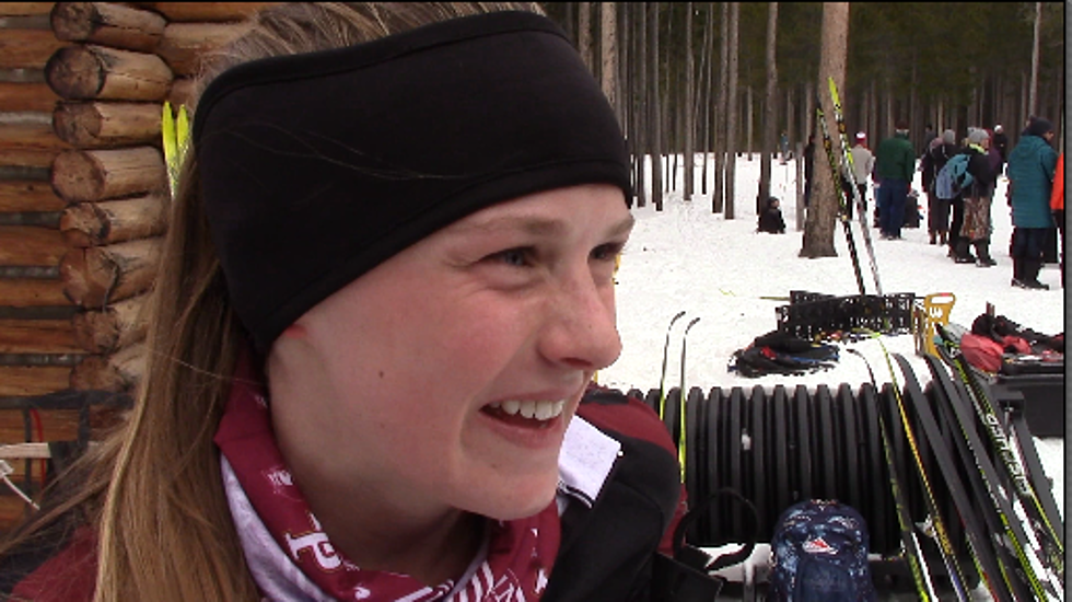 Laramie Nordic Skier Abigail Whitman [VIDEO]