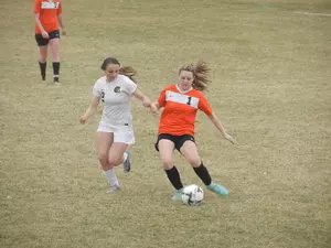 #4 4A Rock Springs vs #1 3A Cody at Worland Girls Soccer 4-7-18 [VIDEO]