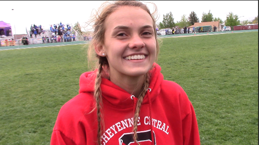 Aubrey Frentheway Of Cheyenne Central Wins 2018 G T&F Gatorade Award