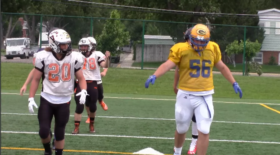 North Shrine Bowl Practice-Wed. [VIDEO]